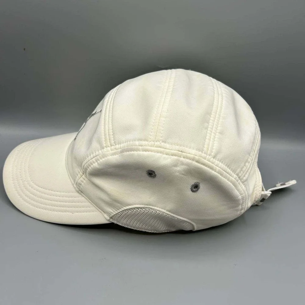 Air Jordan 5 Panel Hat Men White Embroidered‎ Logo Jumpman Strap Back Cap
